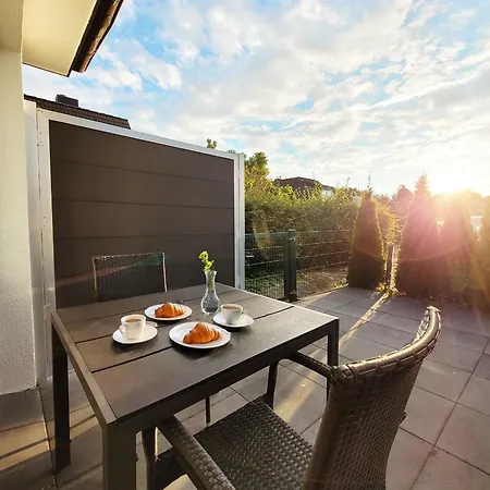 Moderne Mit Sonnenterrasse & Gartenblick - Strandnah Und Hohem Schlafkomfort Apartamento Scharbeutz